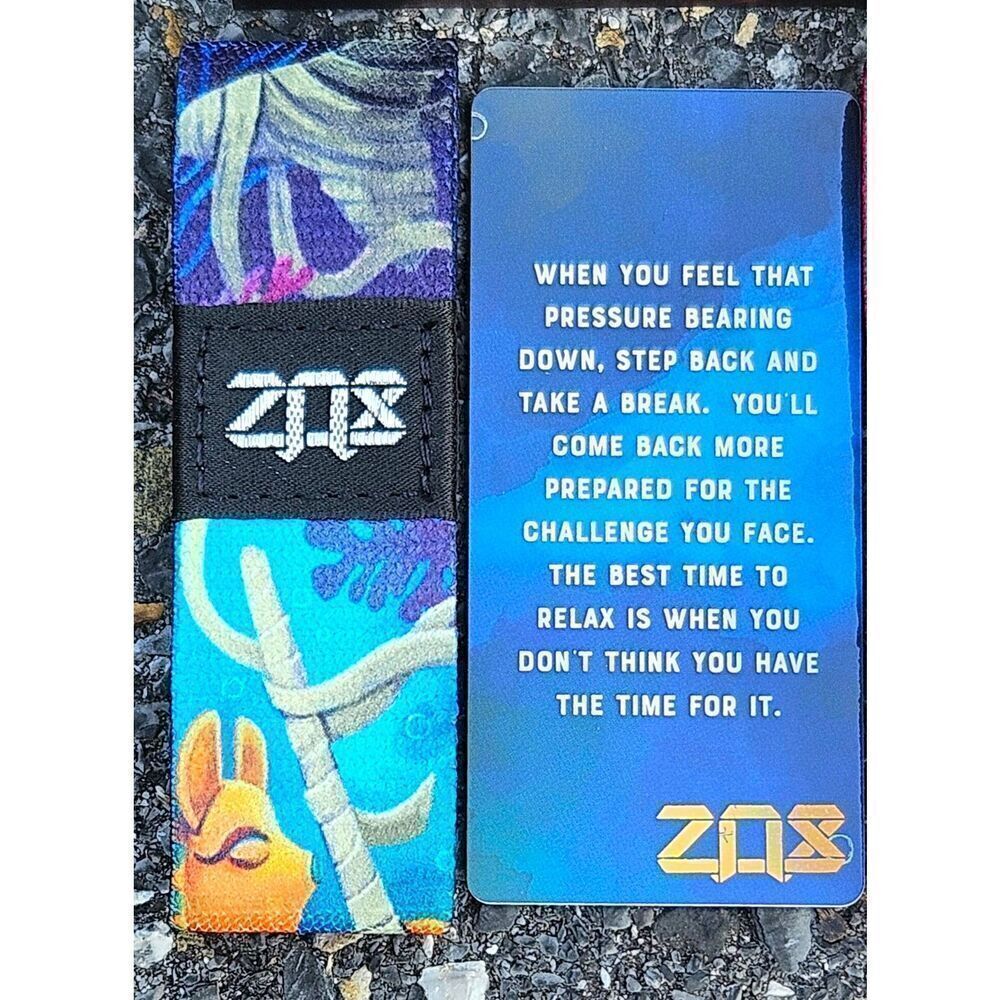ZOX HALLOWEEN ZOO 2023 - llama mummy sloth MEDIUM pack ART envelope WRISTBANDS - Picture 7 of 12
